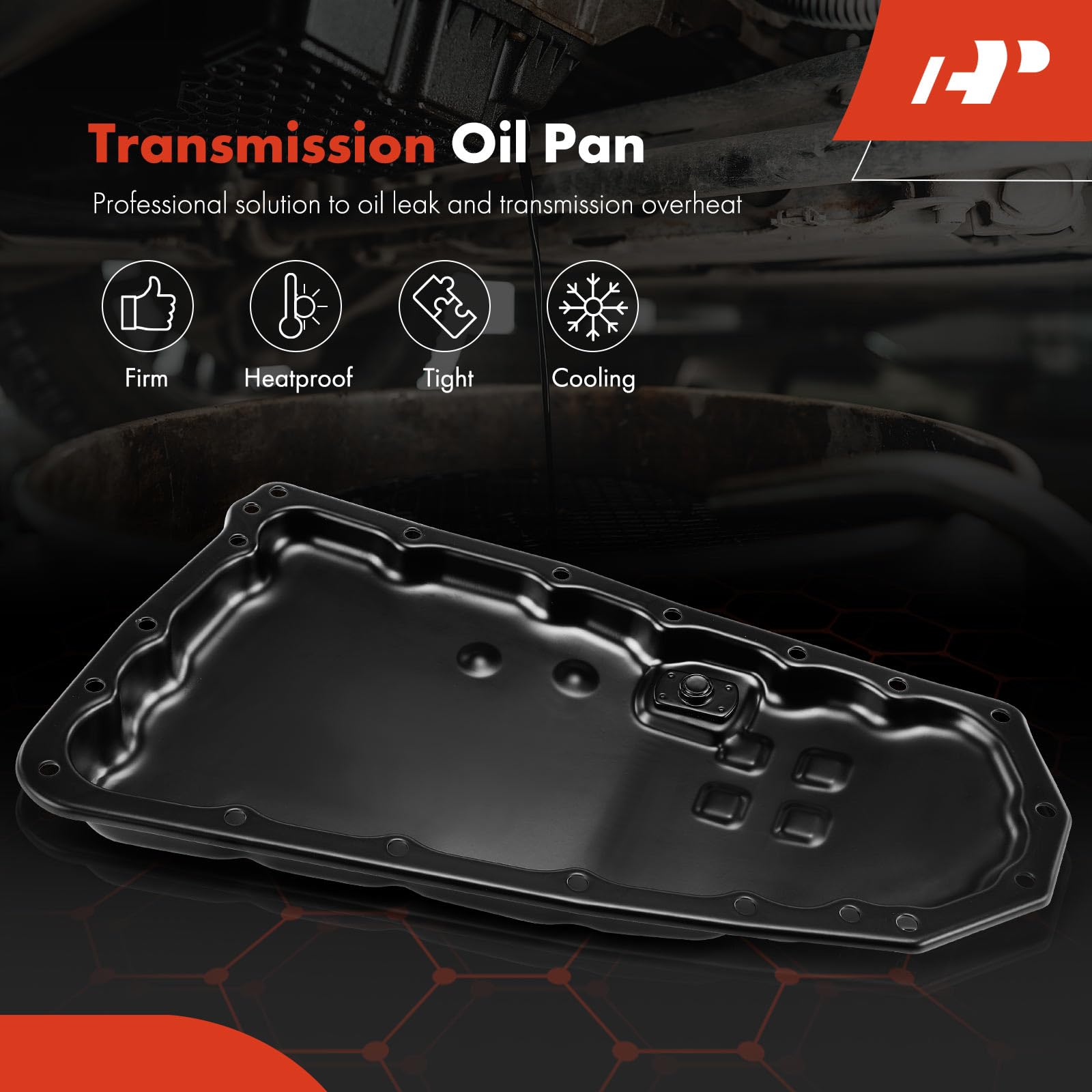 Amazon.com: A-Premium Transmission Oil Pan with Drain Plug